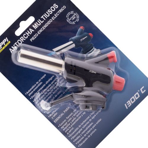Soplete automatico piezo encendido electrico ergonomico marca floppi