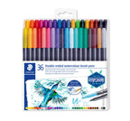 Marcadores acuarelables STAEDTLER doble punta x 36 · 3001 TB36