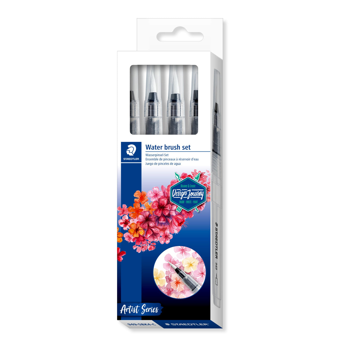 Pinceles con depósito de agua STAEDTLER x 4 · 949-SBK4-C
