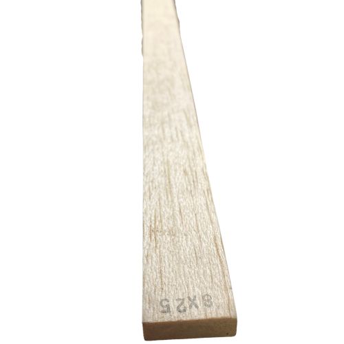 Tabla de balso 8 mm x 25 mm