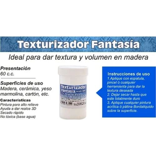 Texturizador bordaliquido 120cc