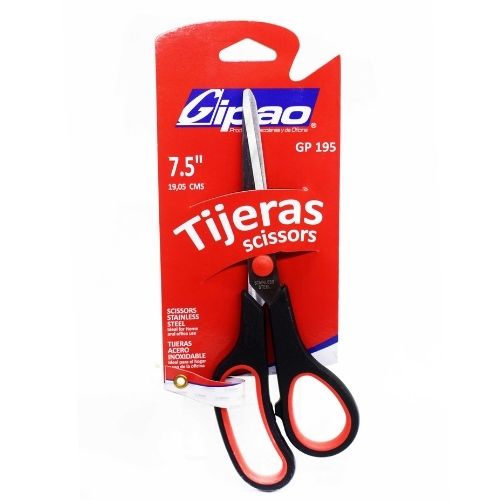 Tijeras punta fina mango de pasta en 7 5 pulgadas