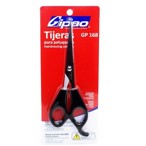 Tijeras punta fina mango de pasta tipo peluquera