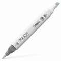 Marcador ShinHan TOUCH TWIN BRUSH GG1 GREEN GREY - vista principal. Imagen referencial generada.