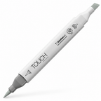 Marcador ShinHan TOUCH TWIN BRUSH GG3 GREEN GREY - vista principal. Imagen referencial generada.
