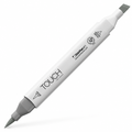 Marcador ShinHan TOUCH TWIN BRUSH GG5 GREEN GREY - vista principal. Imagen referencial generada.