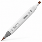 Marcador ShinHan TOUCH TWIN BRUSH BR92 CHOCOLATE - vista principal. Imagen referencial generada.