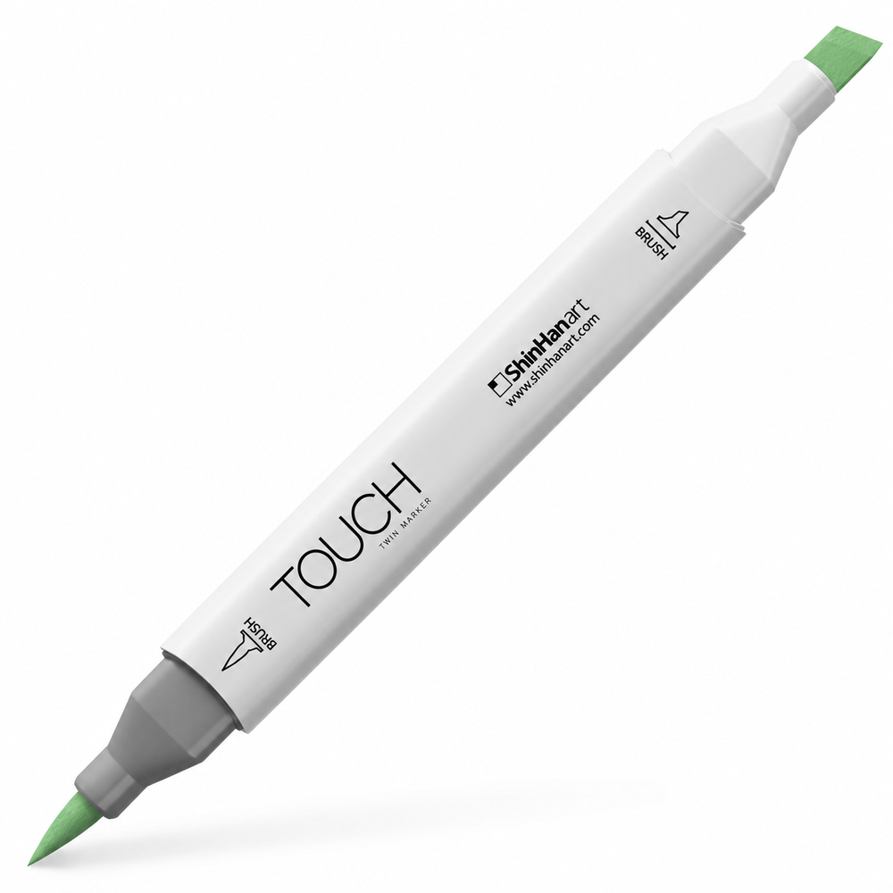 Marcador ShinHan TOUCH TWIN BRUSH GY59 PALE GREEN - vista principal. Imagen referencial.