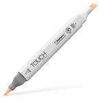 Marcador ShinHan TOUCH TWIN BRUSH YR133 BABY SKIN PINK - vista principal. Imagen referencial.