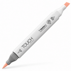 Marcador ShinHan TOUCH TWIN BRUSH YR25 SALMON PINK - vista principal. Imagen referencial.
