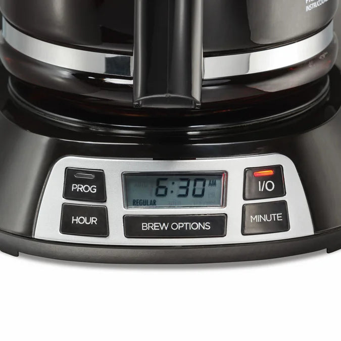 Cafetera Programable Hamilton Beach 12 Tazas (Modelo 49630)