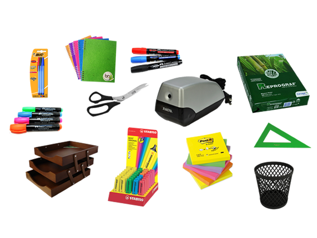 Lista de materiales de oficina - Panafargo (Más de 20 productos)
