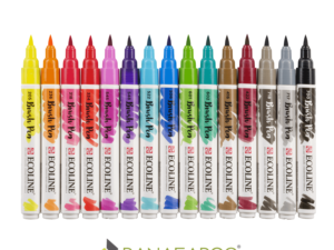 Brush pen talens 15 colores variados