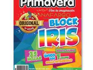 Block Iris Primavera Carta 35 Hojas + Panafargo