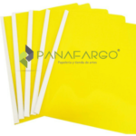 Carpeta Bisel Carta y Oficio Plastica amarillas + Panafargo