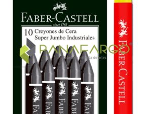 Crayola Faber Castell Industrial X 10 En 6 Colores + Panafargo