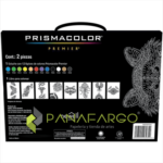 Estuche Prismacolor Premier X 12 Colores Mas Libro Para Colorear Estuche atras + Panafargo