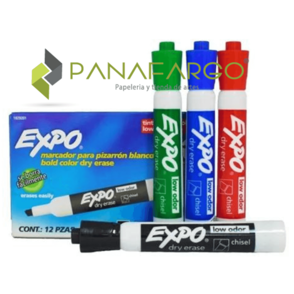 Marcador Borrable de Colores EXPO Sanford Surtido + Panafargo
