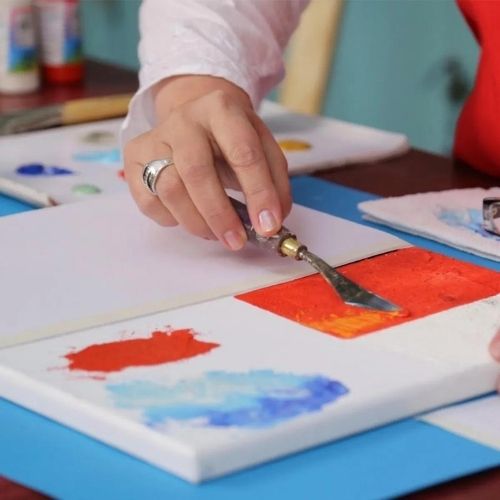 Pintar con espátula - Pintura y Artistas