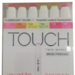 Marcadores-Touch-X-6-Fluorescentes