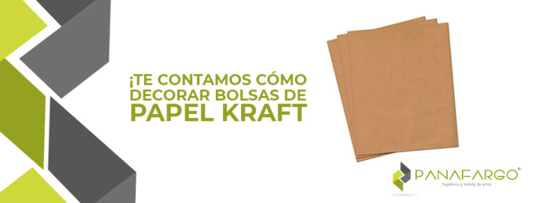 ¿Cómo decorar bolsas de papel Kraft?