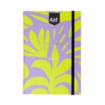 planeador-de-tareas-tipo-cuaderno-hojas-verde-fluorescente-fondo-morado