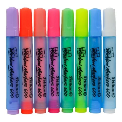 plumon para vidrios tipo marcador pelikan window markers 600 muestra
